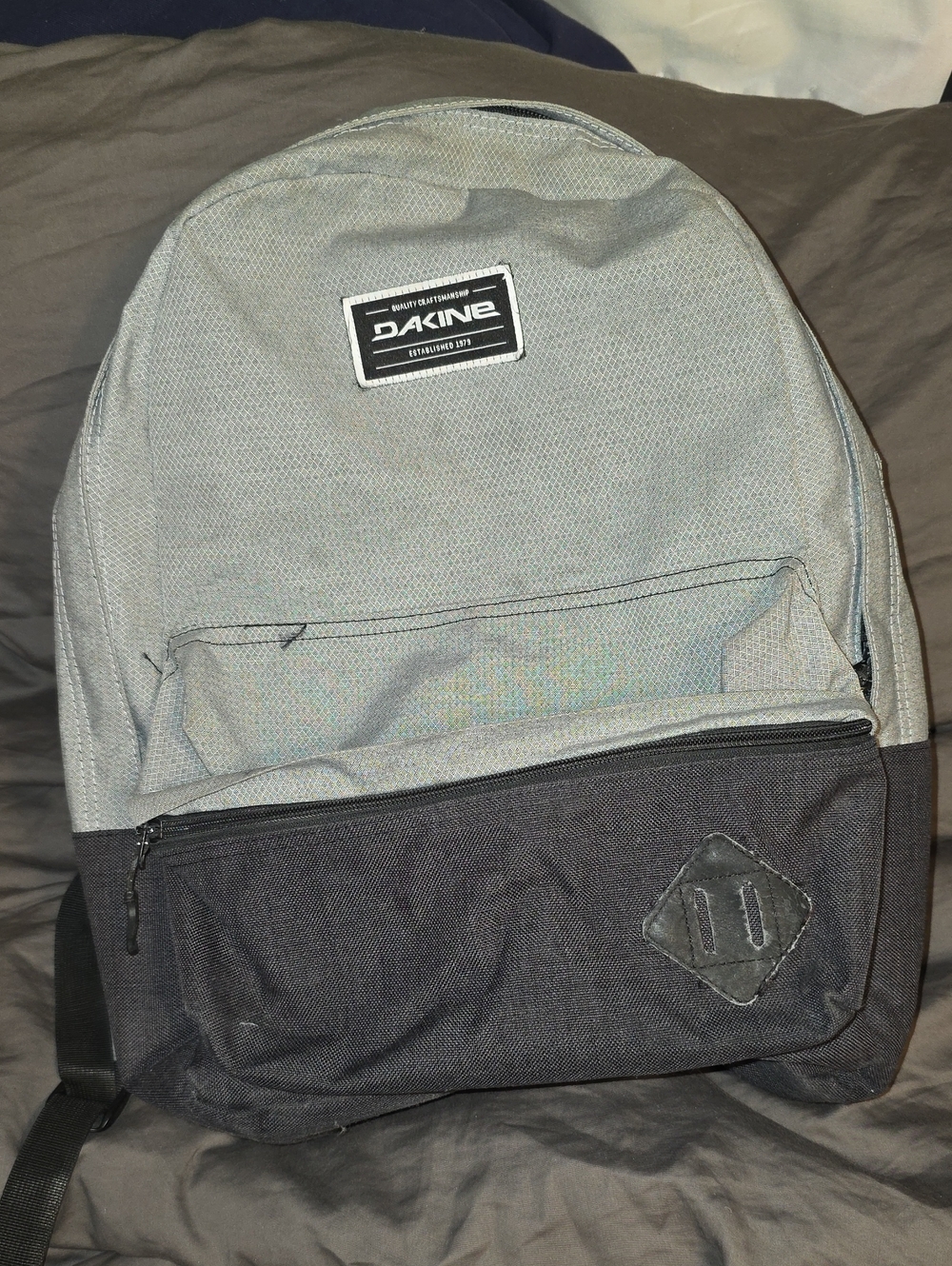 Dakine Gray and Black Two-Tone Backpack